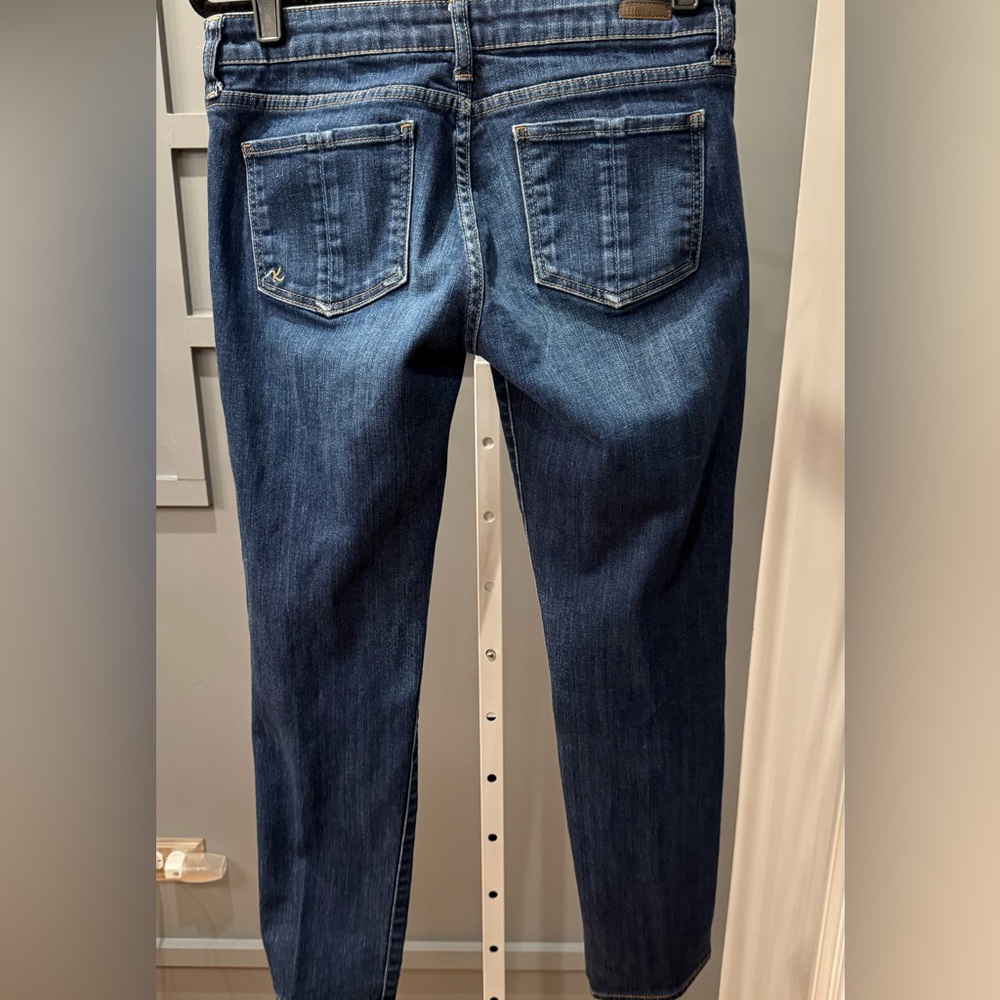 KUT FROM THE KLOTH Size 4 Catherine Boyfriend Jeans Dark Wash KP897MA1 - Picture 5 of 9
